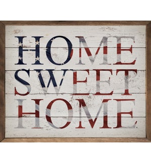America Home Sweet Home Whitewash